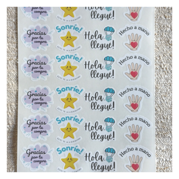 Plancha stickers e-commerce x24u NO EDITABLE - Imagen 2