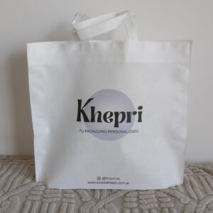 BOLSA FRISELINA 45X40X10 CON LOGO FULL COLOR X30U