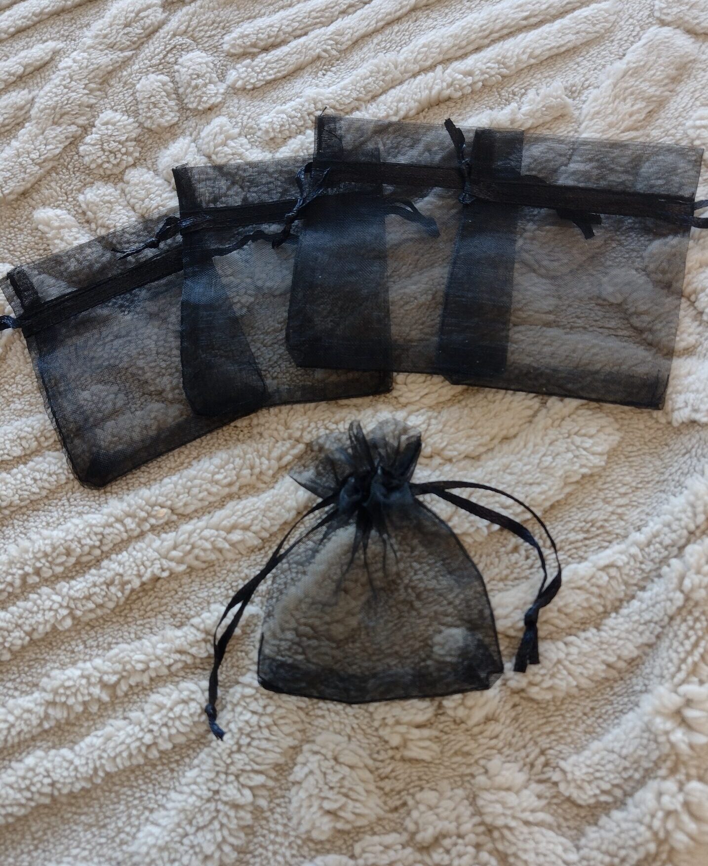 BOLSA ORGANZA NEGRA 7X9 X20U